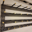 The 12-Hatter: Horizontal Wall-Hanging Western Organization