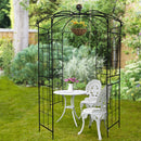 Metal Garden Arch Iron Garden Arbors Gazebo