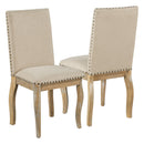 TREXM Set of 2 Dining Chairs