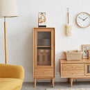 Solid Wood Storage Cabinet