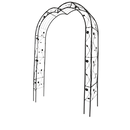 Metal Garden Arch with 8 Style Options