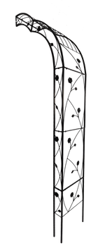 Metal Garden Arch with 8 Style Options