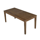 Acacia Wood Outdoor Dining Table And Chairs Suitable For Patio, Balcony Or Backyard