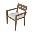 Acacia Wood Outdoor Dining Table And Chairs Suitable For Patio, Balcony Or Backyard