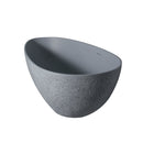 65 Inch Freestanding Solid Surface Soaking Bathtub