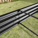 2PCS Galvanized Metal Raised Garden Pots & Planters