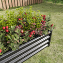 2-Piece Metal Raised Garden Bed Set