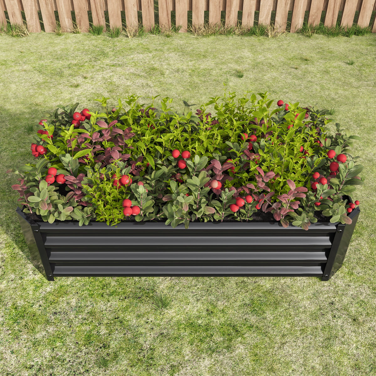 2-Piece Metal Raised Garden Bed Set, photo 4 of 10