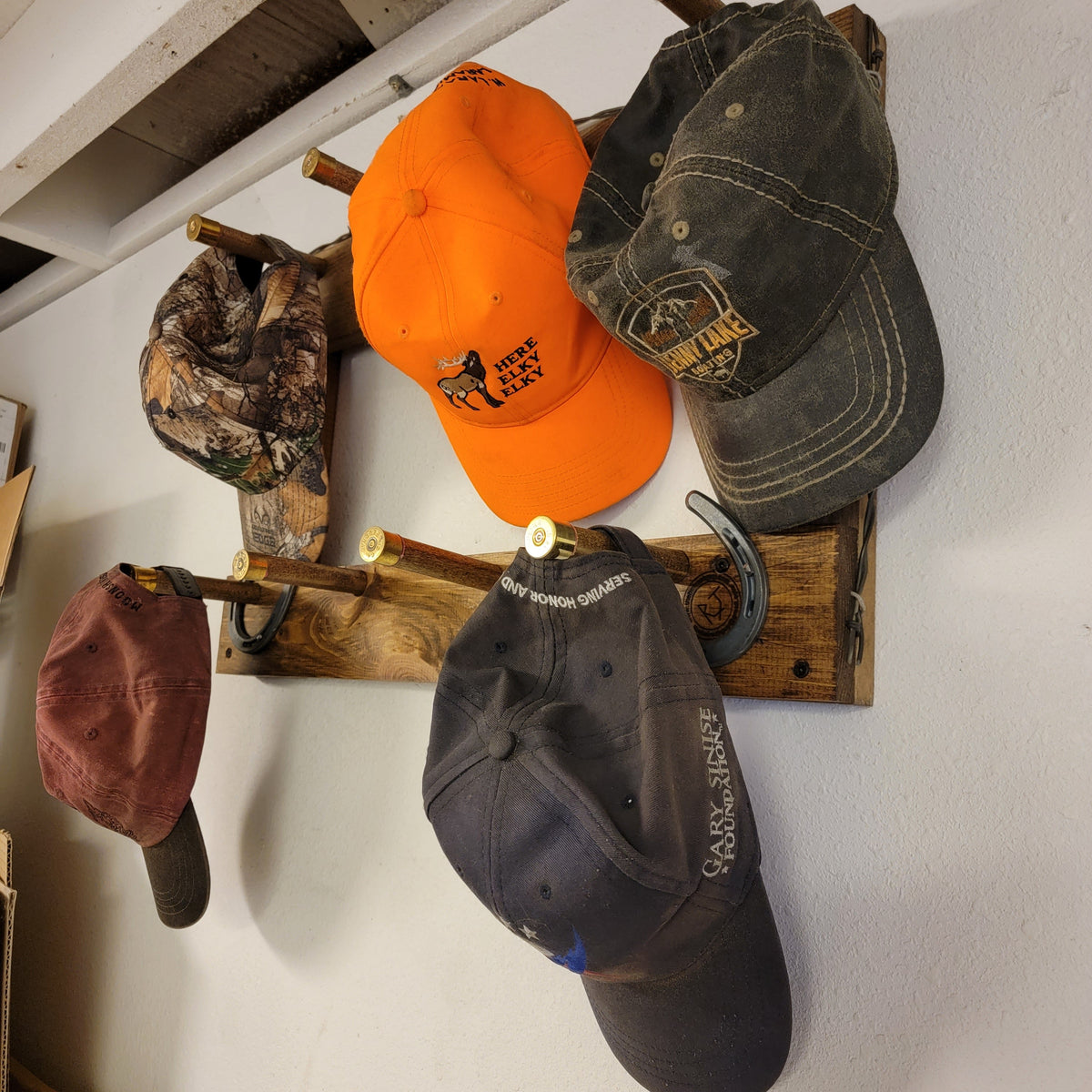 The 8-Cap: Vertical Wall-Hanging Ball Cap Organization, photo 5 of 9