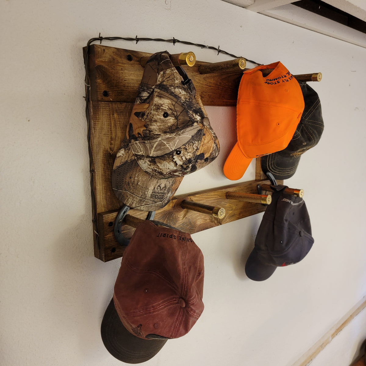 The 8-Cap: Vertical Wall-Hanging Ball Cap Organization, photo 6 of 9