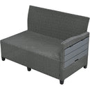 TOPMAX 5-Piece Rattan Patio Sectional Sofa Set by HouseOfZazla