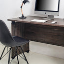 Urban Farmhouse Composite Wood Writing Desk in Rustic