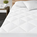 300 Thread Count Cotton Sateen Waterproof Mattress Pad Queen by HouseOfZazla