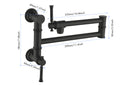 Pot Filler Faucet Wall Mount