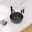 Ceramic Circular Vessel Bathroom Sink Art Sink by HouseOfZazla