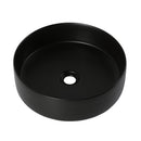 Ceramic Circular Vessel Bathroom Sink Art Sink by HouseOfZazla
