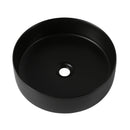 Ceramic Circular Vessel Bathroom Sink Art Sink by HouseOfZazla