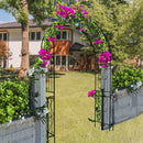 Metal Garden Arch W55'' x H94.5''
