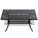 7-Piece Set Of All-Weather Cast Aluminum Dining Furniture Set