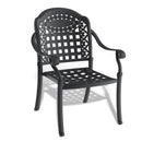 5-Piece Cast Aluminum Patio Furniture Set with Cushions by HouseOfZazla