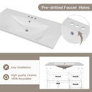 36" Bathroom Vanity with Sink Combo