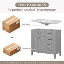 36" Bathroom Vanity with Sink Combo