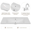 36" Bathroom Vanity with Sink Combo
