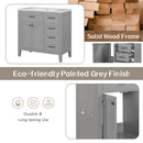 36" Bathroom Vanity with Sink Combo
