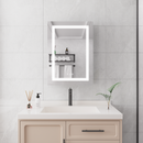 20 X 28 Inch Bathroom Medicine Cabinet with LED Mirror