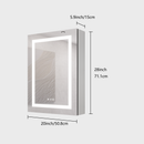 20 X 28 Inch Bathroom Medicine Cabinet with LED Mirror