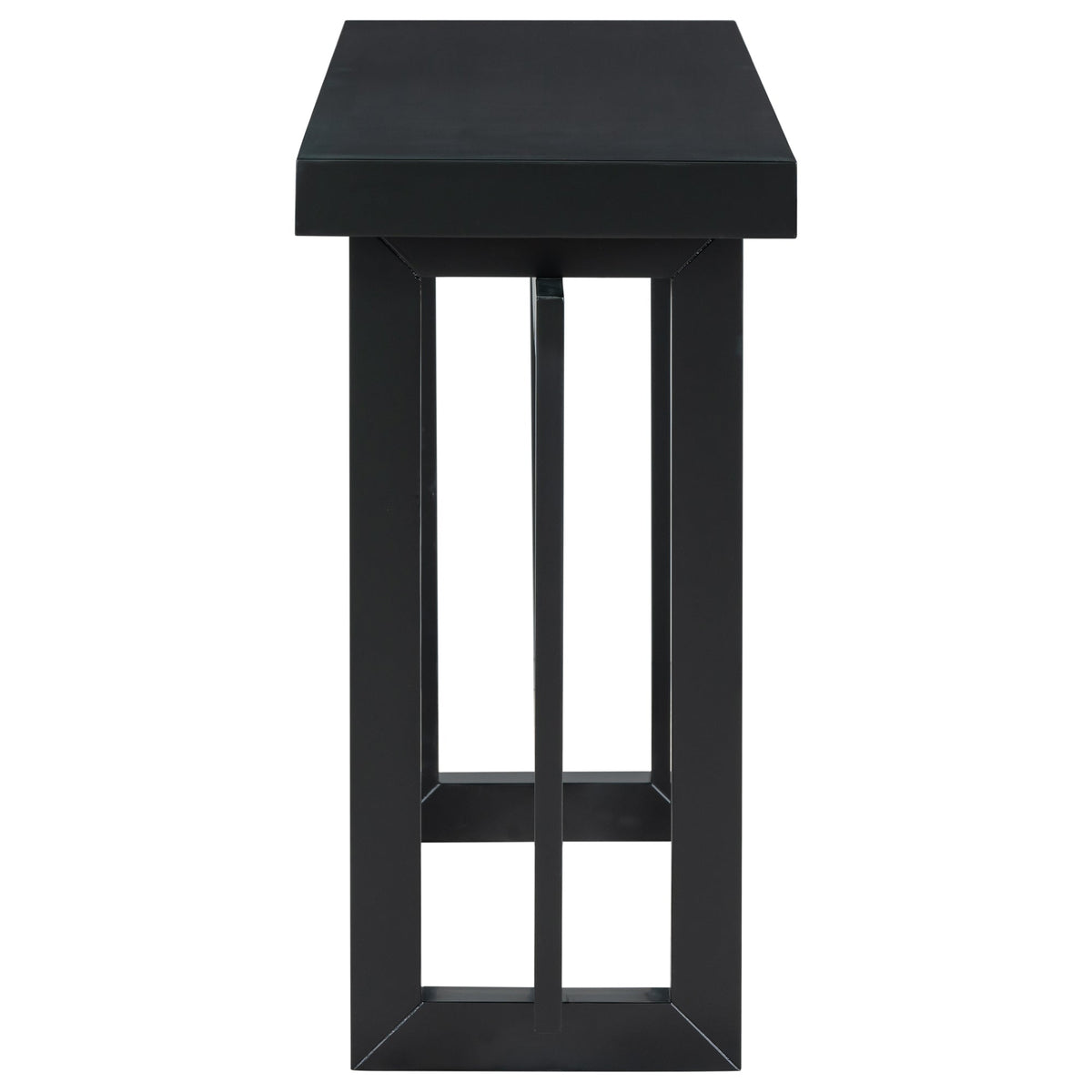 U Style 59.1'' Painted Entryway Table with Pine Veneer, photo 7 of 10