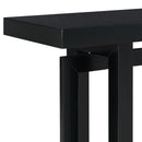 U Style 59.1'' Painted Entryway Table with Pine Veneer