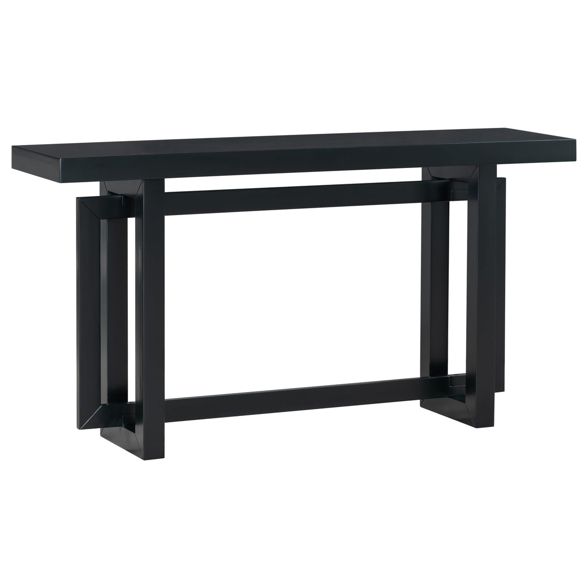 U Style 59.1'' Painted Entryway Table with Pine Veneer, photo 6 of 10