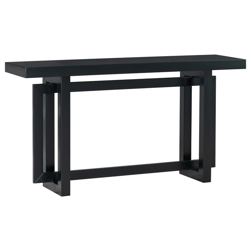 U Style 59.1'' Painted Entryway Table with Pine Veneer, photo 6 of 10