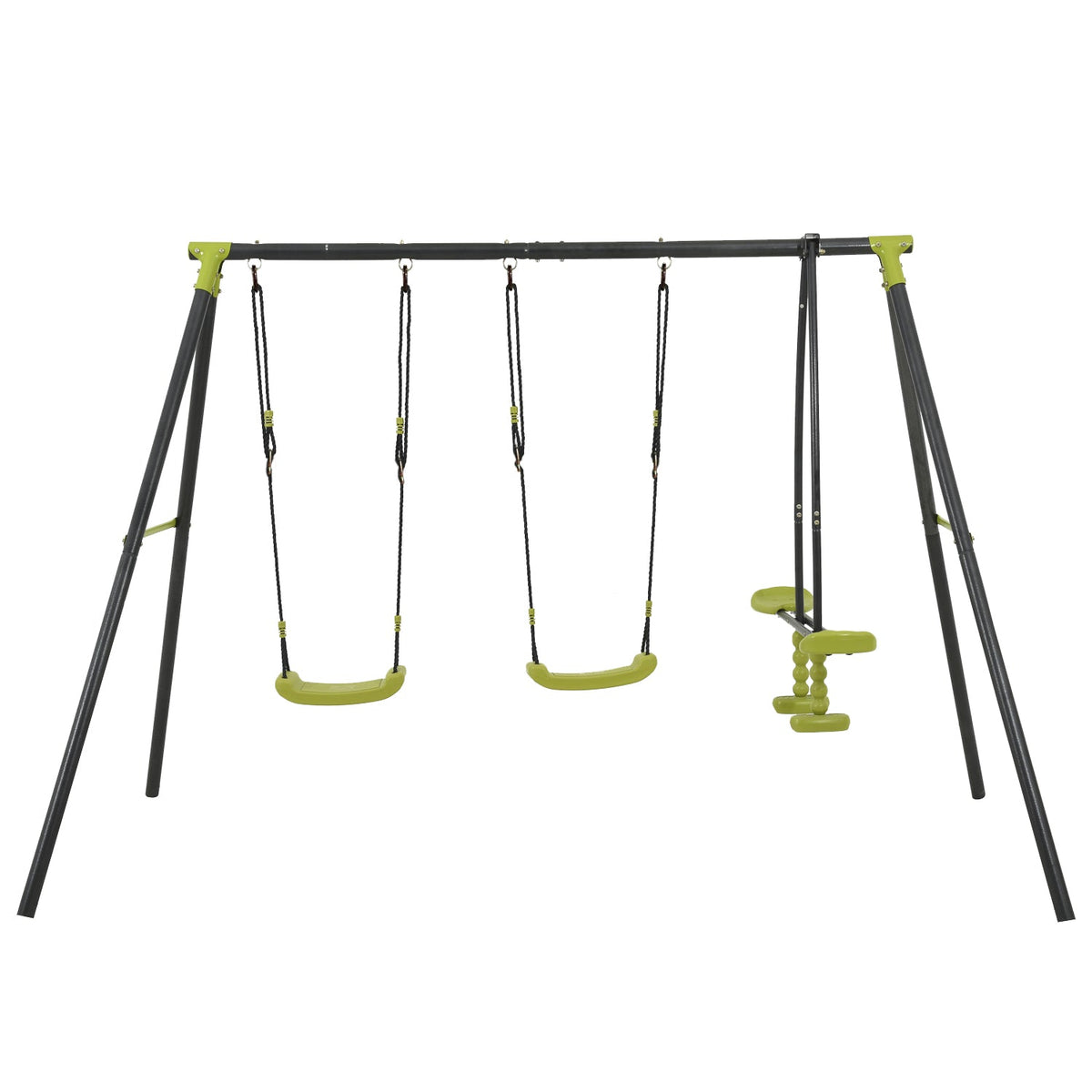 Triple Children Metal Safe Swing Set, photo 4 of 10
