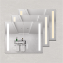 36 x 30 Inch Medicine Cabinet with LED Vanity Mirror