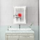 20 X 28 Inch Bathroom Medicine Cabinet with LED Mirror