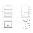 TIA 24" Bathroom Vanity by HouseOfZazla