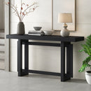 U Style 59.1'' Painted Entryway Table with Pine Veneer
