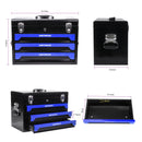 20'' Portable 3-Drawer Steel Toolbox
