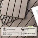 Patio Interlocking Deck Tiles