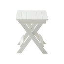 HIPS Foldable Small Table and Chair Set with 2 Chairs and Rectangular Table