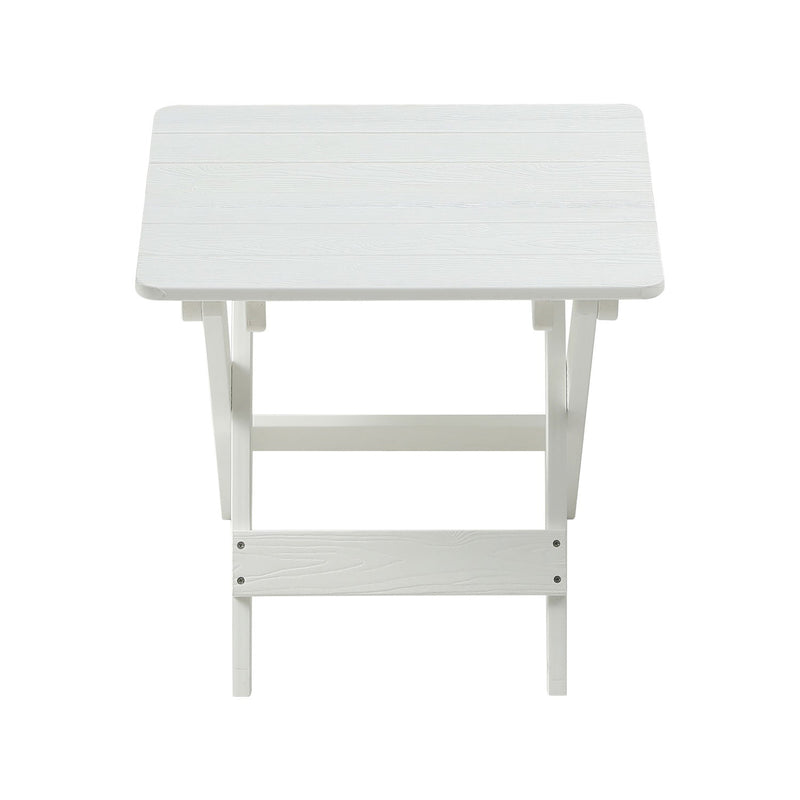 HIPS Foldable Small Table and Chair Set with 2 Chairs and Rectangular Table, photo 8 of 10
