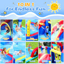 10 in1 Inflatable Slide Water Park and Bouncing House by HouseOfZazla