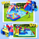 10 in1 Inflatable Slide Water Park and Bouncing House by HouseOfZazla