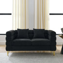 60-Inch Oversized 2-Seater Sectional Sofa