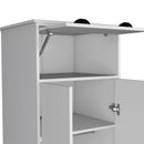 Dresser-Closet with Upper Storage Covered with 1 Door