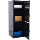 Large Steel Freestanding Floor Parcel Package Drop Box