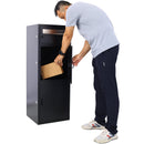 Large Steel Freestanding Floor Parcel Package Drop Box