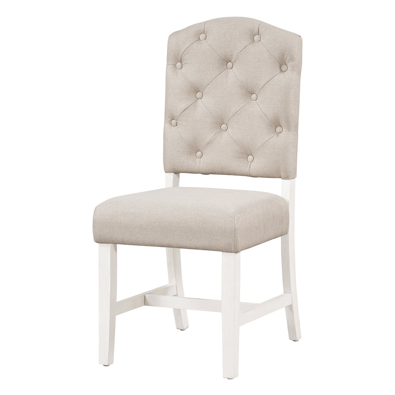 TREXM Retro Style Dining Chair Set with 4 Upholstered Chairs, photo 4 of 10